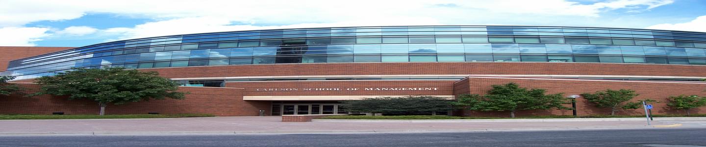 Carlson School of Management banner