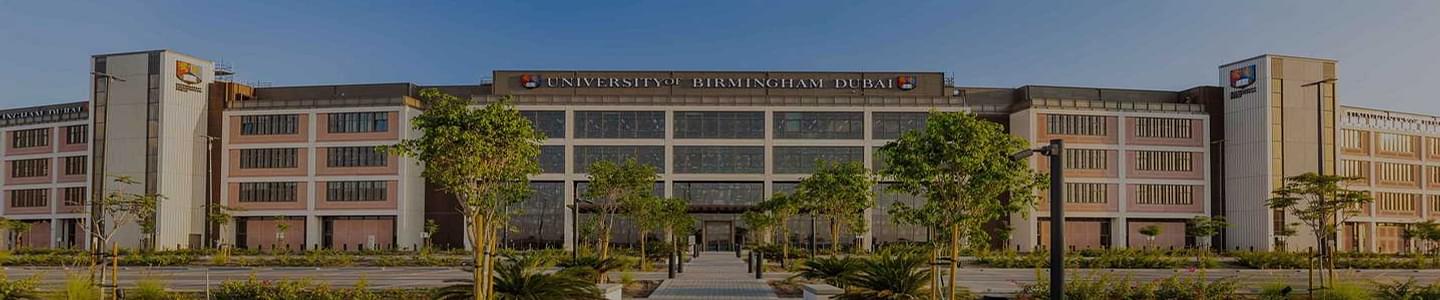 University of Birmingham Dubai banner