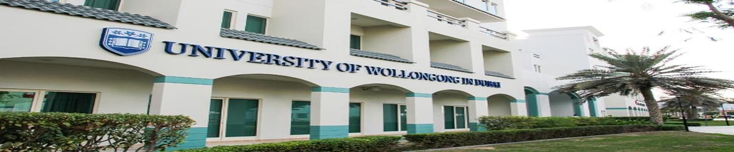 University of Wollongong Dubai banner