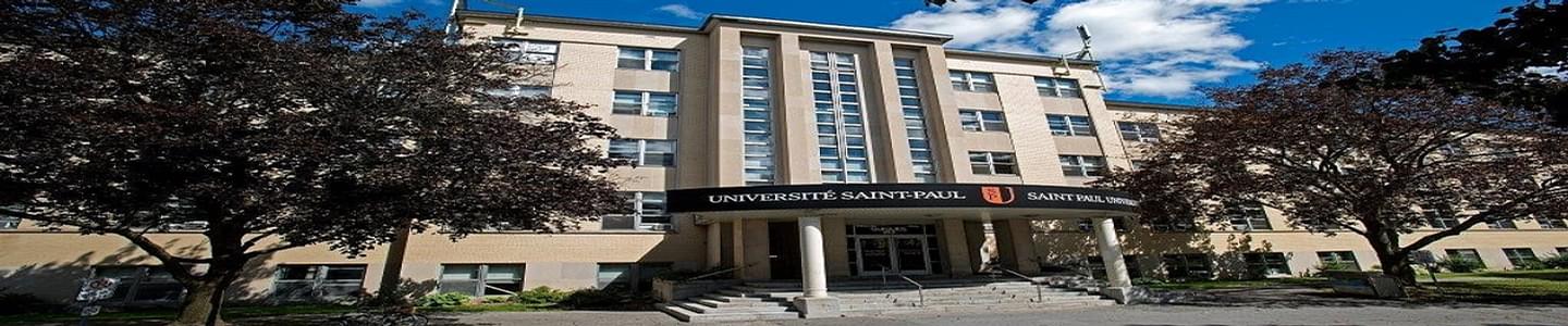 Saint Paul University banner