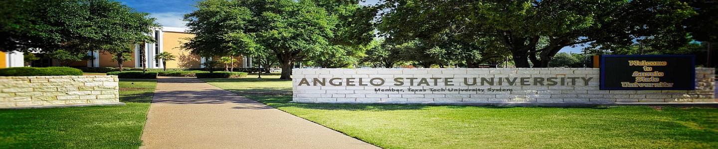 Angelo State University banner