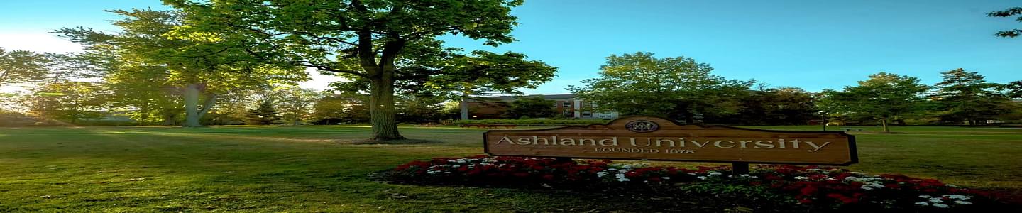Ashland University banner