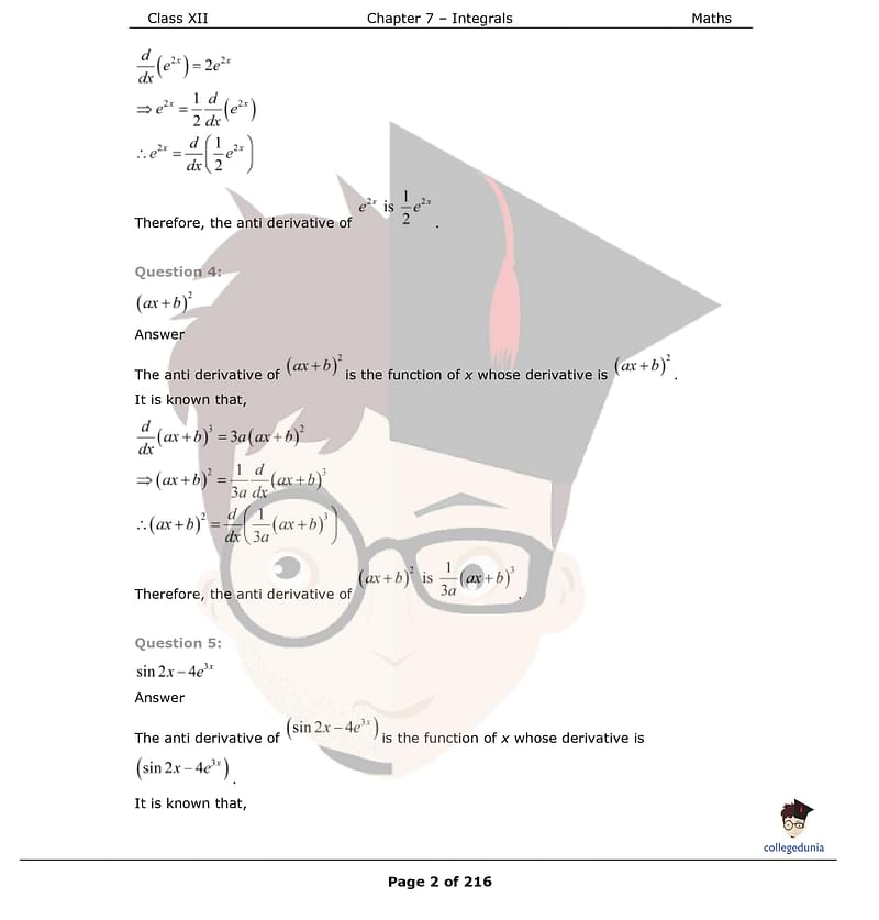 Ncert solutions for class 12 maths chapter 7 miscellaneous exercise, Integrals