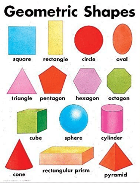 Edges, Faces, and Vertices: Geometrical Shapes