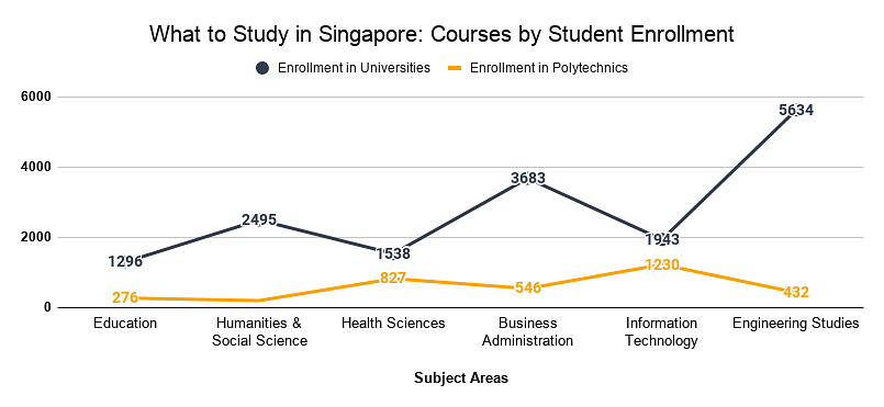 Popular Courses to study in Singapore