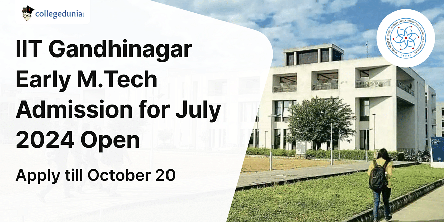 IIT Gandhinagar on X: @iitgn is pleased to announce admissions to its  Masters Program for July 2019. The program is open to final year BTech  students (Class of 2019). For further details