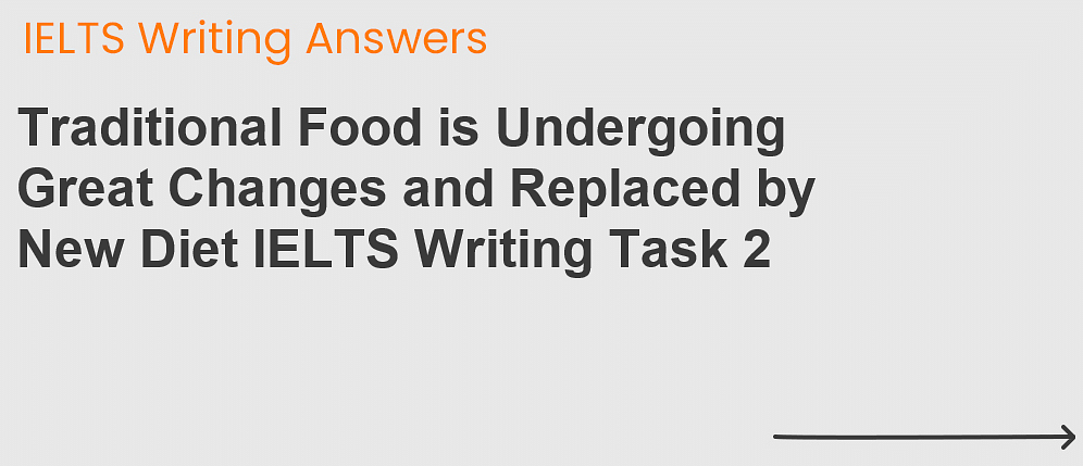 Food and Diet: Sample Answers and Topic Vocabulary for IELTS Speaking Exam  – TheTestTaker