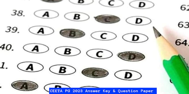 CEETA PG 2023 Answer Key & Question Paper: Know How To Check Here