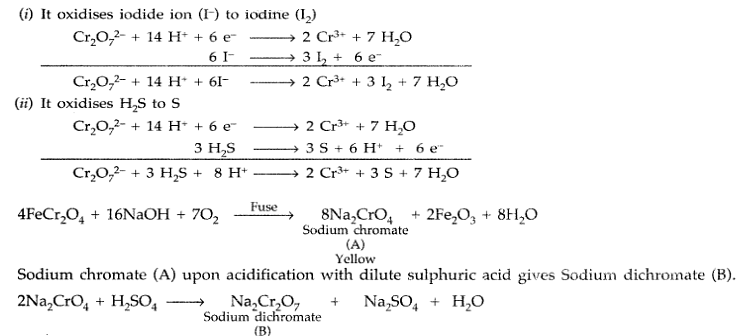 Potassium Dichromate Oxidation