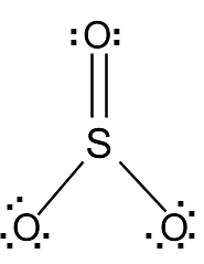 sulfur trioxide molecule