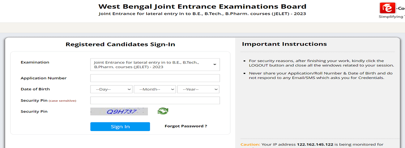 West Bengal JELET 2023 Admit Card Out @wbjeeb.nic.in, Exam on June 10 ...