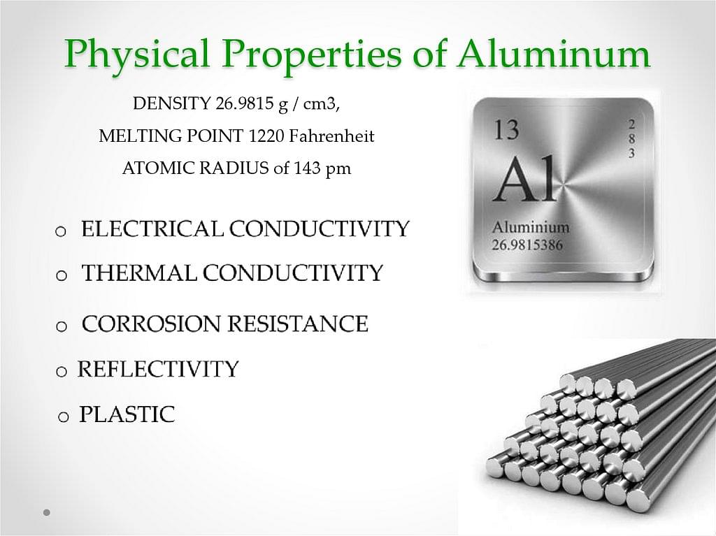 Aluminum Properties And Usage