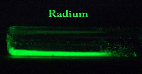 pure radium element