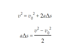 kinetic energy formula derivation