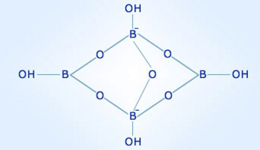 Sodium borate - Na2[B4O5(OH)4]�8H2O Structure, Molecular Mass