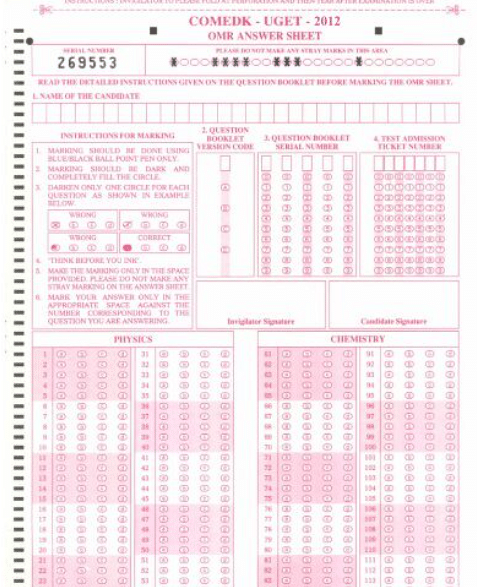 COMEDK Response Sheet 2024 Released @comedk.org: Know How to Download ...