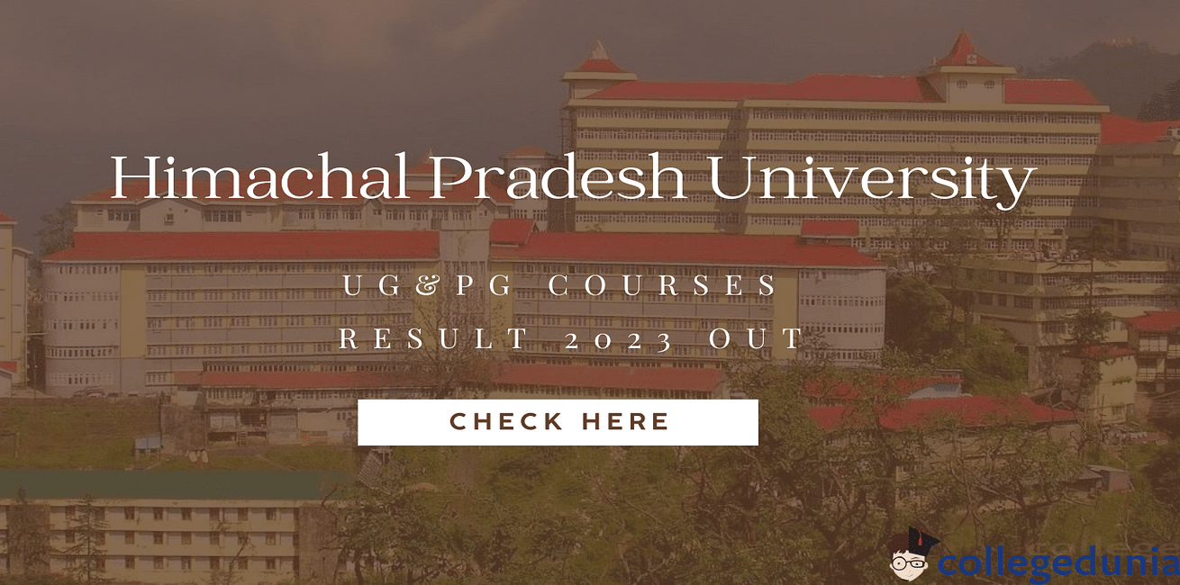 HPU Result 2023 Results Released for Various UG PG Courses Check