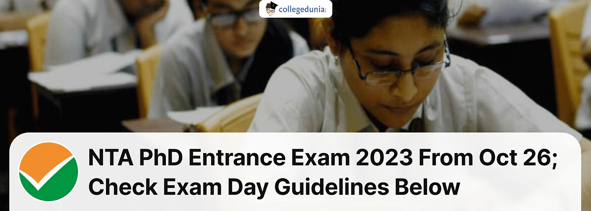 phd entrance exams 2023