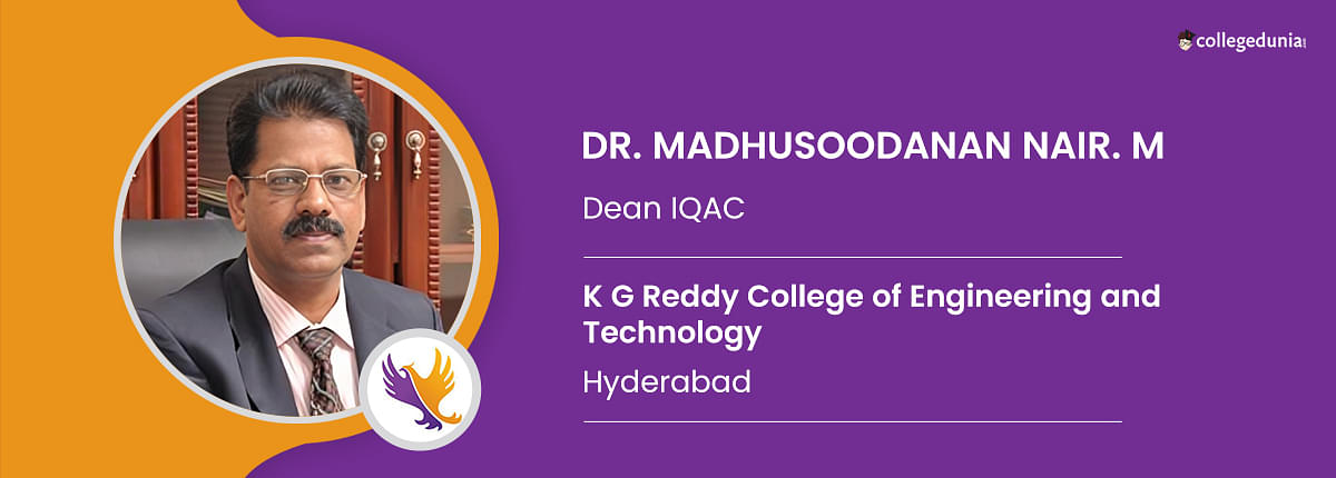 K G Reddy College Of Engineering And Technology Dr Madhusoodanan Nair
