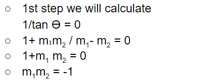 Angle Between Two Lines - Formula, Derivation, and Calculation