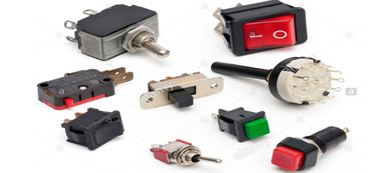 Types of Switches: Mechanical, Electrical and their Types