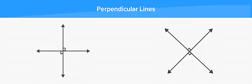 perpendicular line