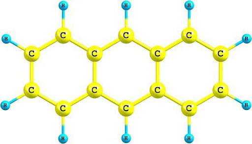 Anthracene C14h10 Lewis Structure 