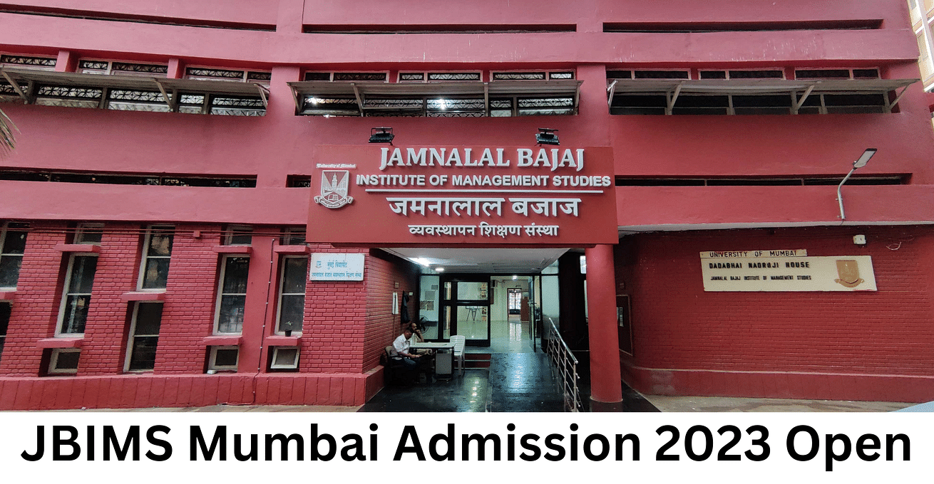 JBIMS Mumbai Admission 2023 Open for Part Time MMS Degree Program; Apply  till January 23, 2023