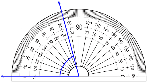 30 degree angle protractor