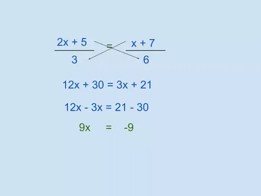 cross-multiplication-solving-linear-equation-two-variables