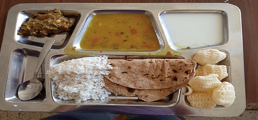 AIIMS Bhopal Food served in mess