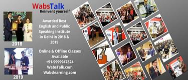Wabs Talk Institute of Spoken English - ( #Join: 9999947824