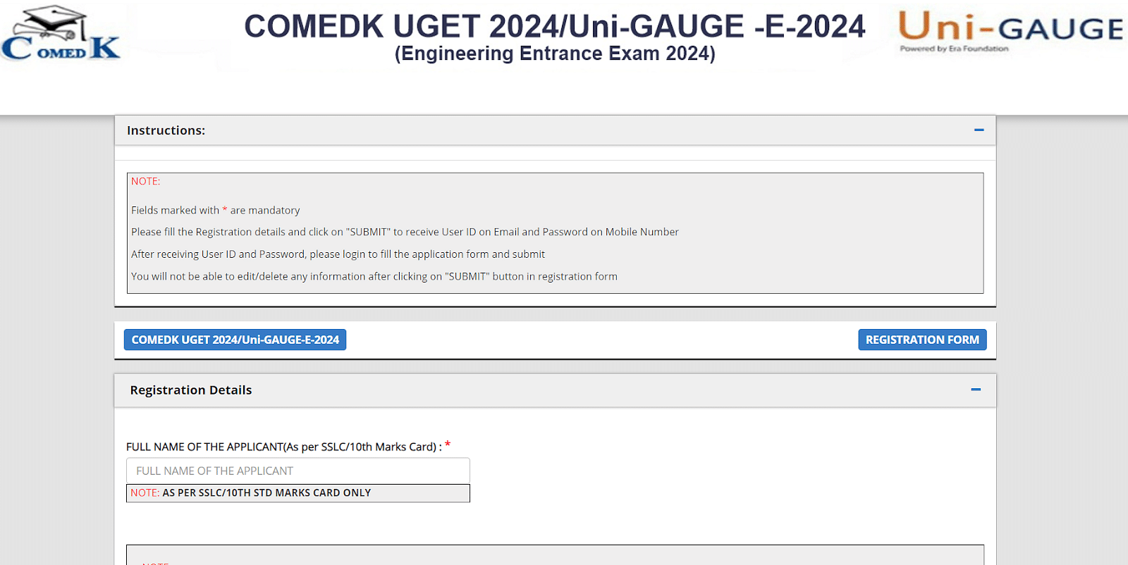 COMEDK UGET 2024 Registration Deadline Extended till April 28; Apply Here