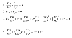 Partial Differential Equation