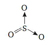 The type of bonds present in sulphuric anhydride a