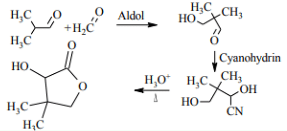 Compound ( X ) undergoes following sequence of reactions to give the Lactone ( Y ).