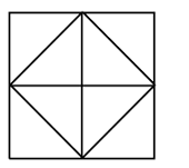 Count the member of triangles in the following figure