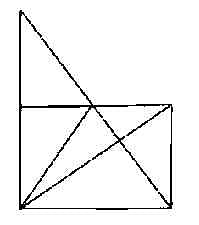 Find the number of triangles in the given figure: