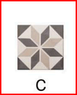  the tile seen in the given image from amongst the options given. 