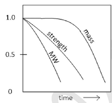 normalized curves for polymer molecular weight