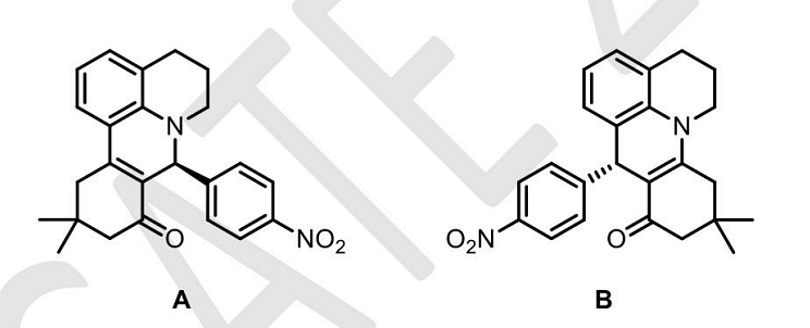 The molecules A and B are a pair of