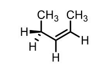 Which one among the following structures is the most stable conformer of (Z)-pent-2-ene