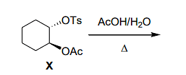 Chemical reaction-AcOH/H2O